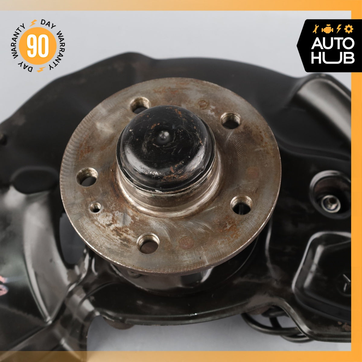 Mercedes W140 CL600 300SE Front Right Side Spindle Knuckle Hub OEM 63k - photo 8