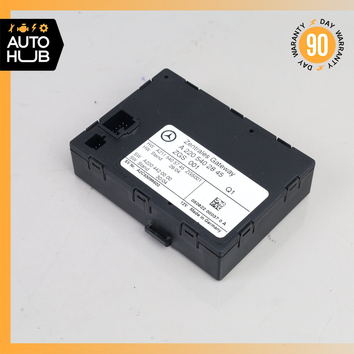 03-11 Mercedes W215 CL55 AMG E550 Central Gateway Control Module 2205402545 OEM - photo 2