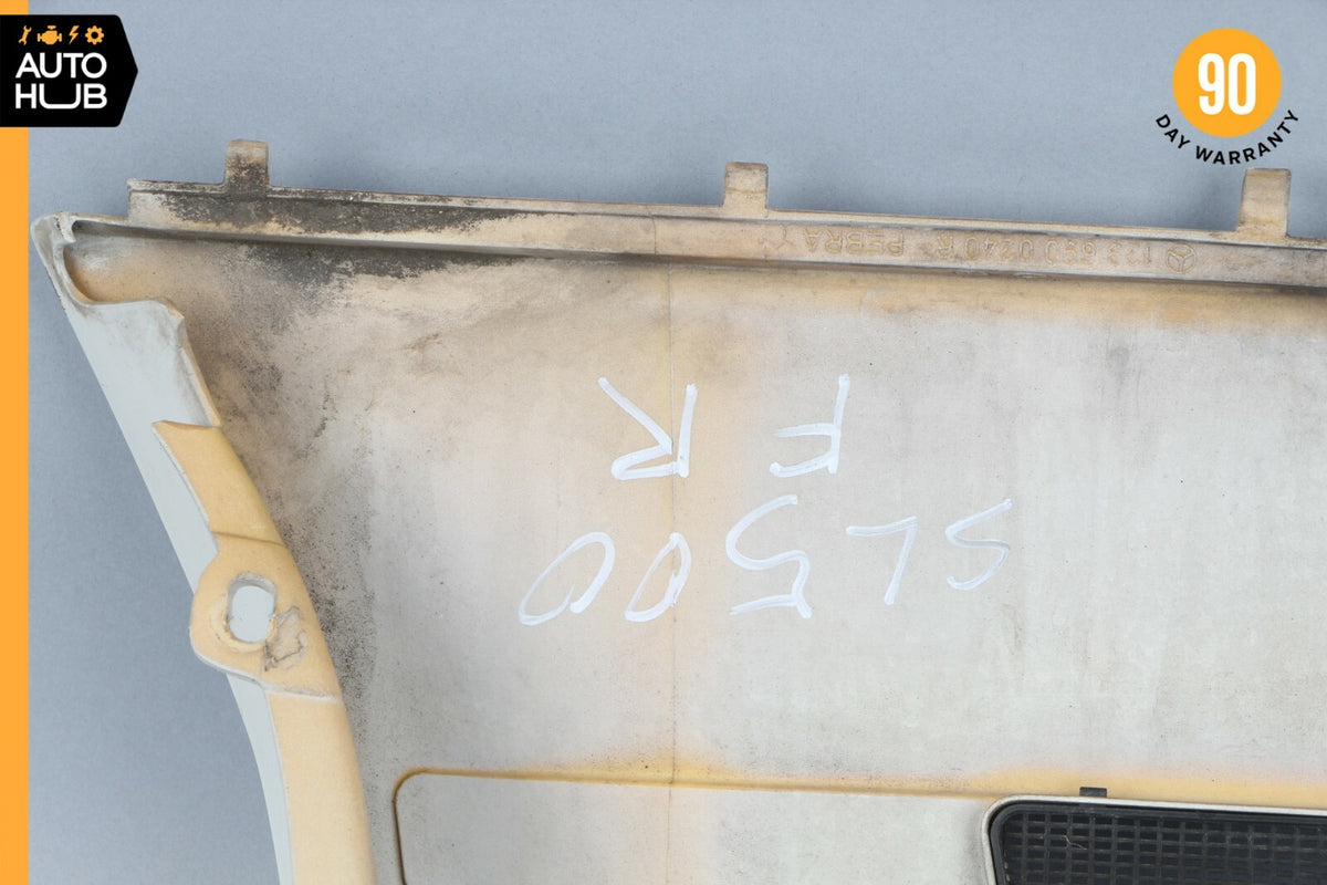 90-95 Mercedes R129 SL500 SL600 Fender Molding Right Passenger Side White OEM - photo 9