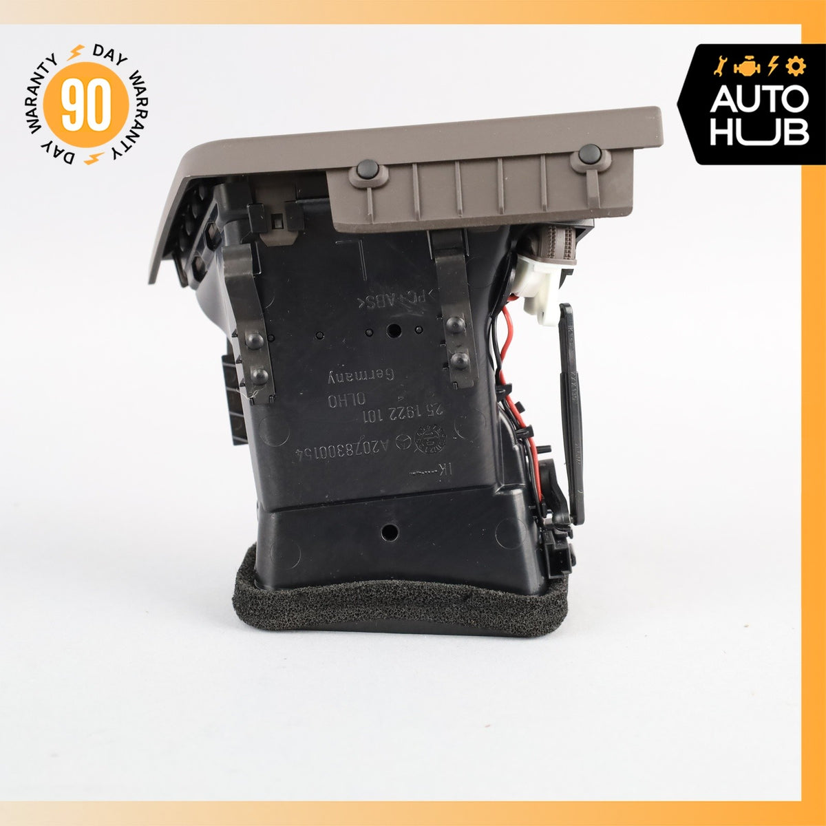 10-13 Mercedes W207 E350 E550 Front Left Dashboard AC A/C Air Vent Brown OEM - photo 9