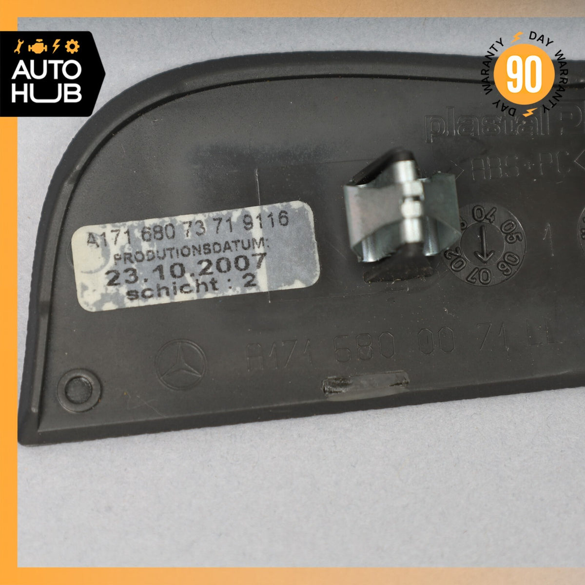 05-11 Mercedes R171 SLK350 SLK55 SLK280 Dashboard Panel Trim Set of 2 OEM - photo 10