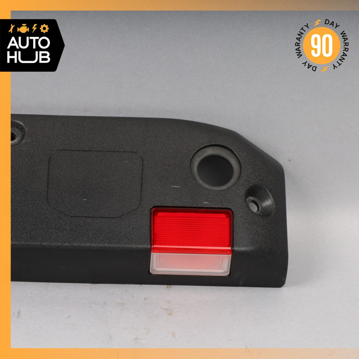07-14 Mercedes W216 CL550 CL600 Trunk Lid Trim Panel Cover Molding Black OEM - photo 2