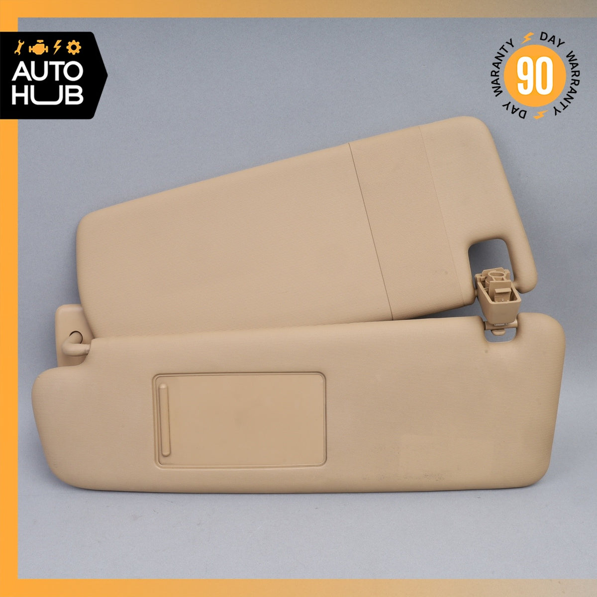15-18 Porsche Cayenne 958 Sun Visor Sunvisor Front Left Luxor Beige OEM - photo 5
