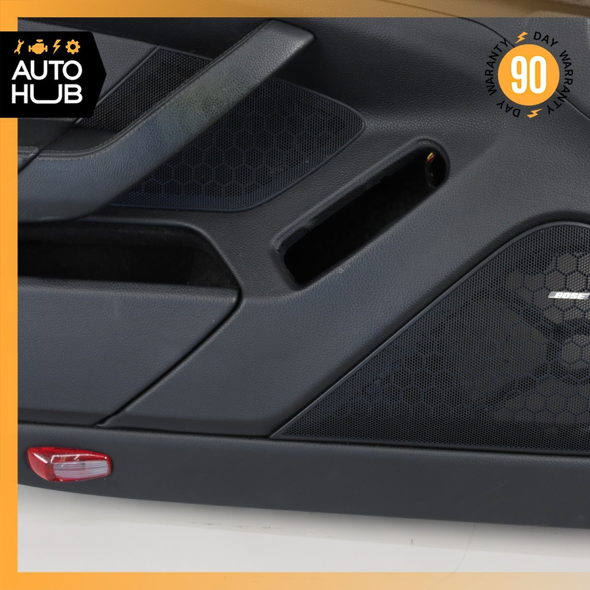 10-16 Porsche Panamera 970 Front Left Interior Door Panel Black OEM 51k - photo 7