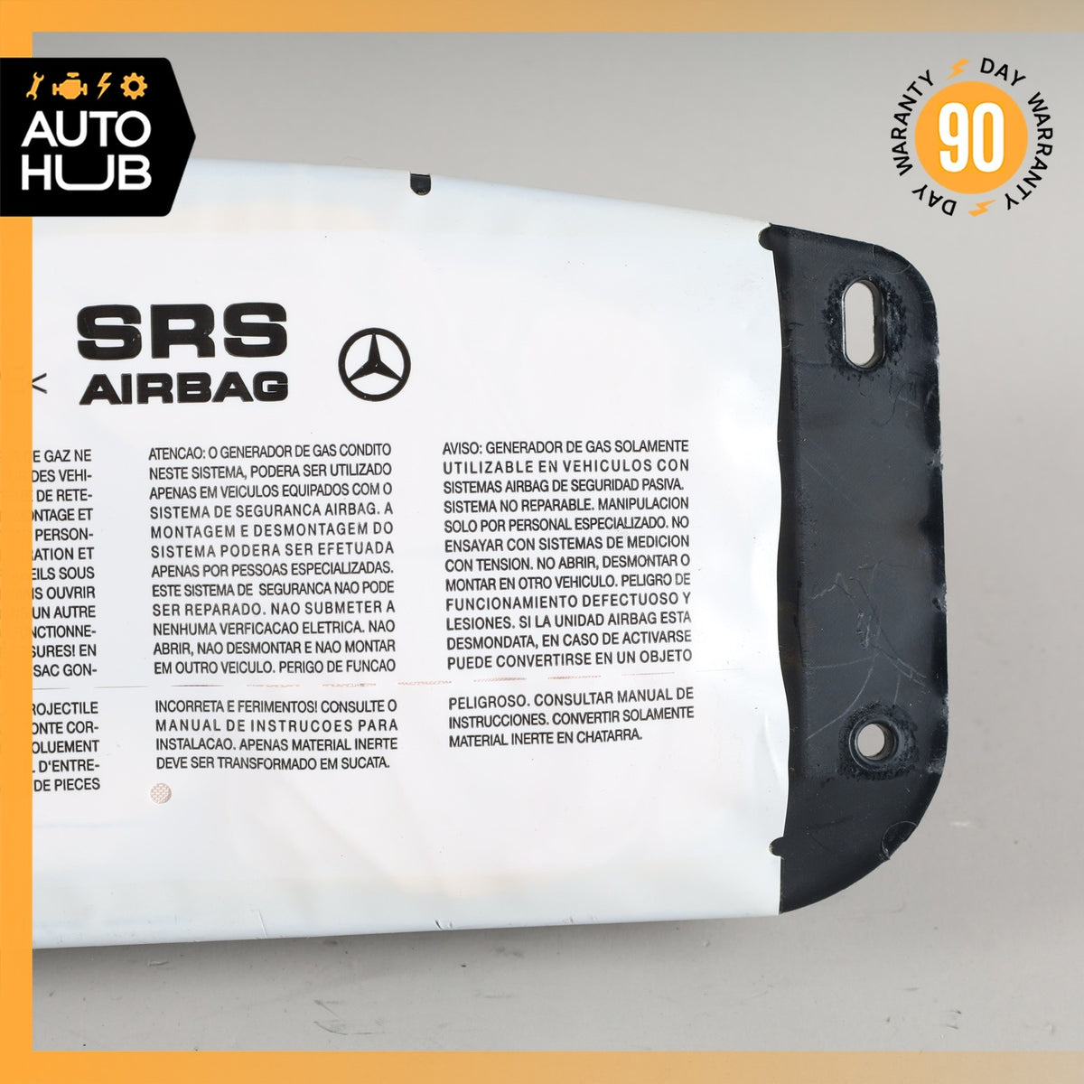 10-17 Mercedes W207 E350 C350 Dashboard Right Passenger Side Airbag Air Bag OEM - photo 4
