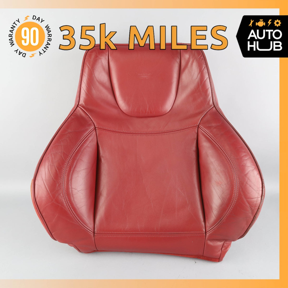 00-04 Aston Martin DB7 RECARO Sport Front Left Driver Top Upper Seat  OEM 35k - photo 1