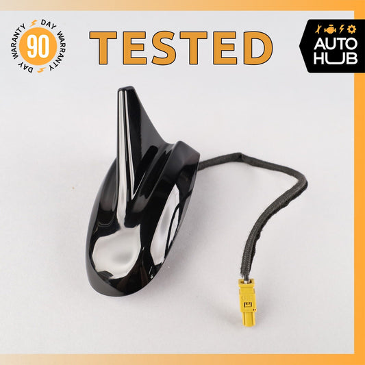 14-17 Maserati Quattroporte M156 Shark Fin Radio Antenna Black OEM - photo 1