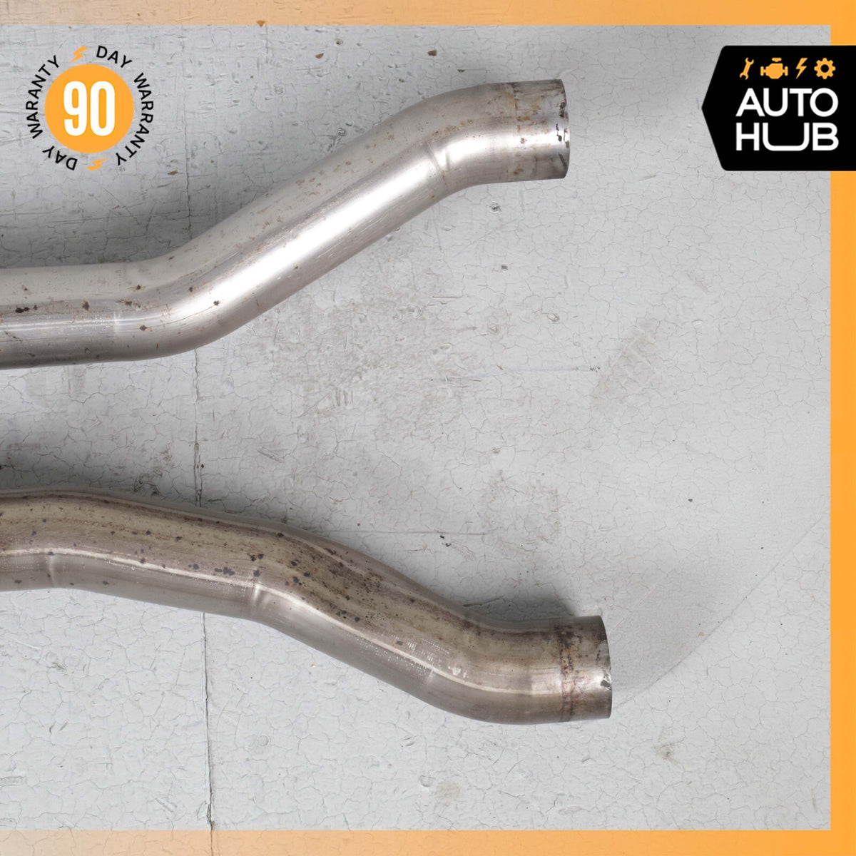 Bentley Continental GT 6.0L Middle Exhaust Downpipe Left & Right Side OEM - photo 5