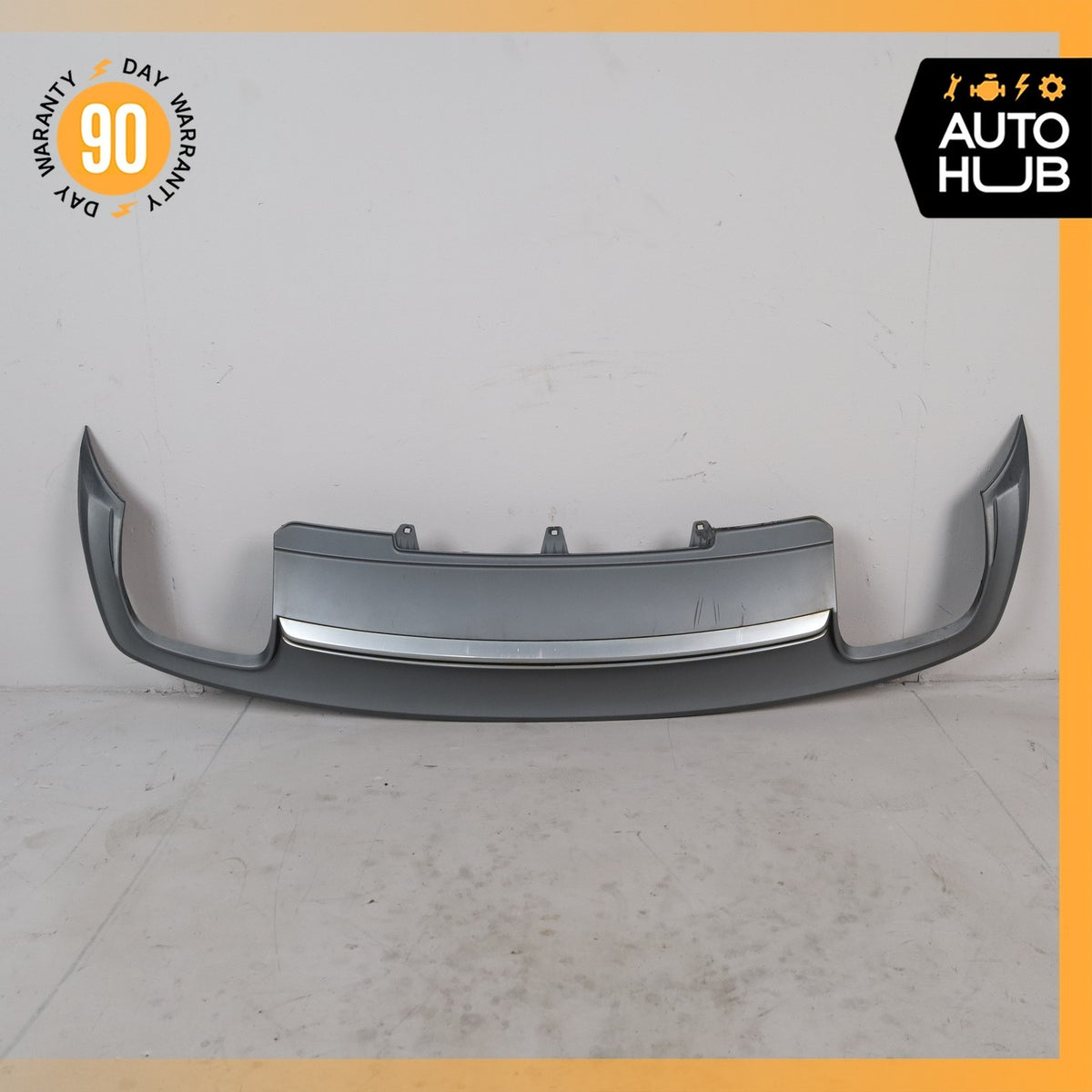 13-16 Audi B8.5 S4 Rear Bumper Cover Diffuser OEM - photo 1