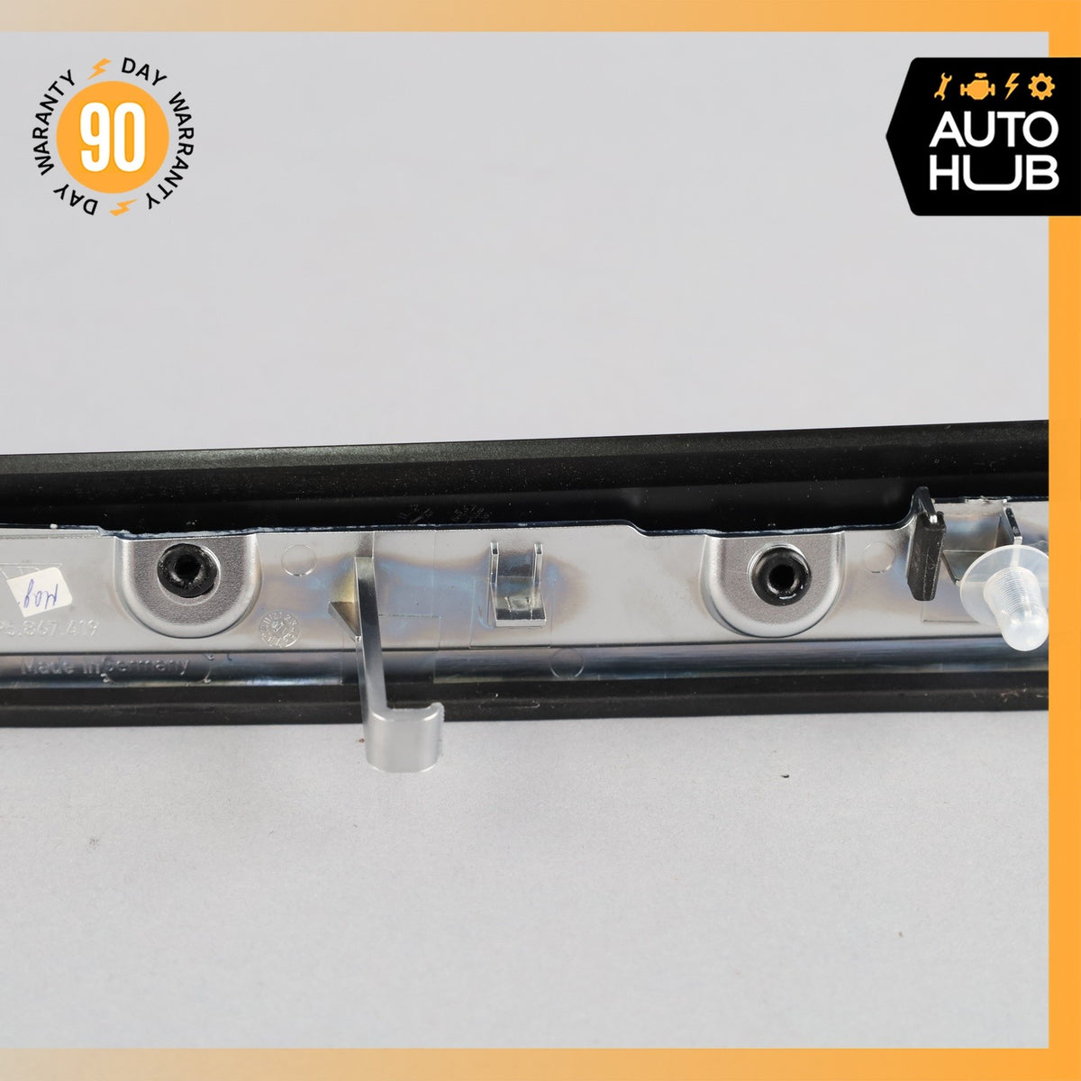 Porsche Cayenne 958 Rear Left Door Panel Trim Molding Piano Wood 7P5867419F OEM - photo 10