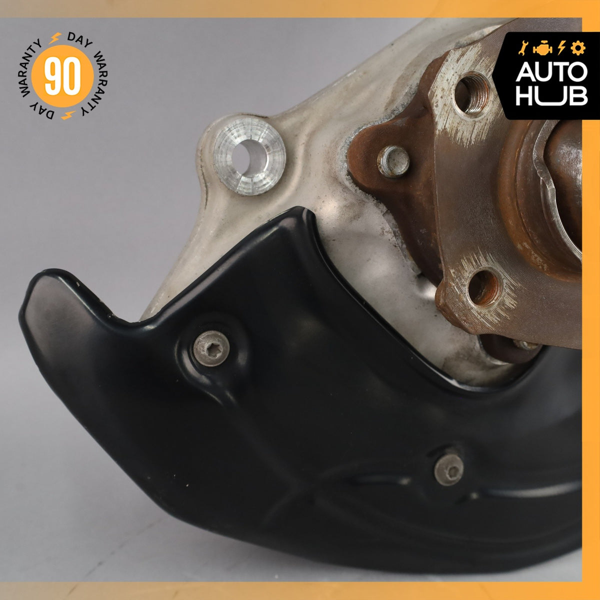 17-25 Audi 4M Q7 Q8 e-Tron Quattro Front Right Spindle Knuckle w/ Shield OEM - photo 6