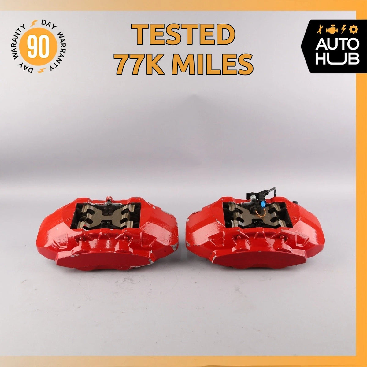 Mercedes W213 E43 C43 CLS53 AMG Front Right & Left Side Brake Calipers Set OEM - photo 1