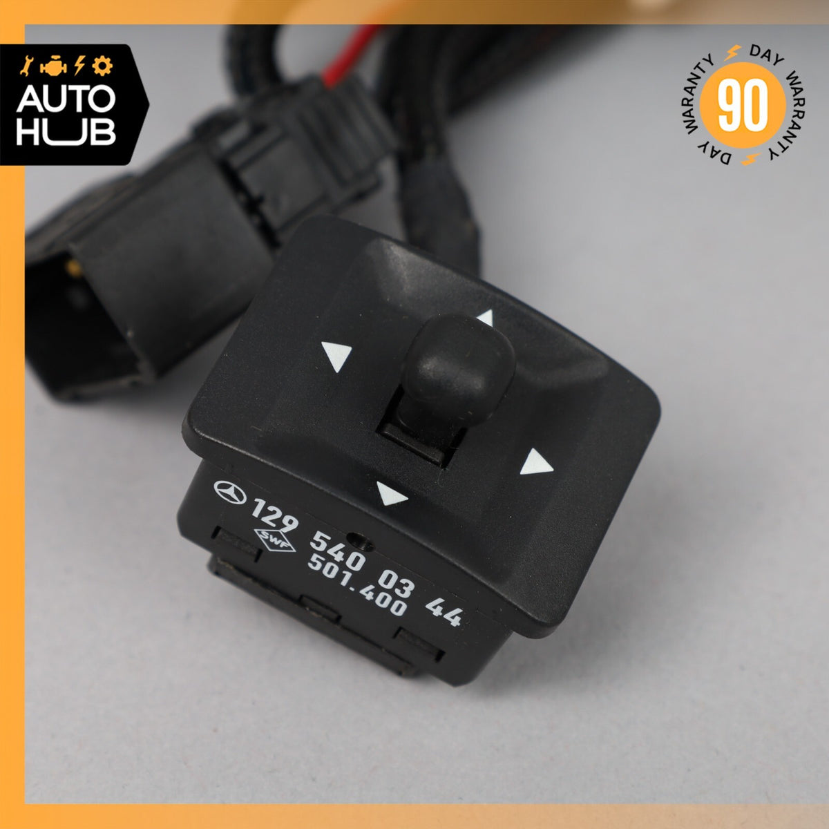 90-02 Mercedes R129 SL500 SL320 Steering Column Tilt Adjust Control Switch OEM - photo 2