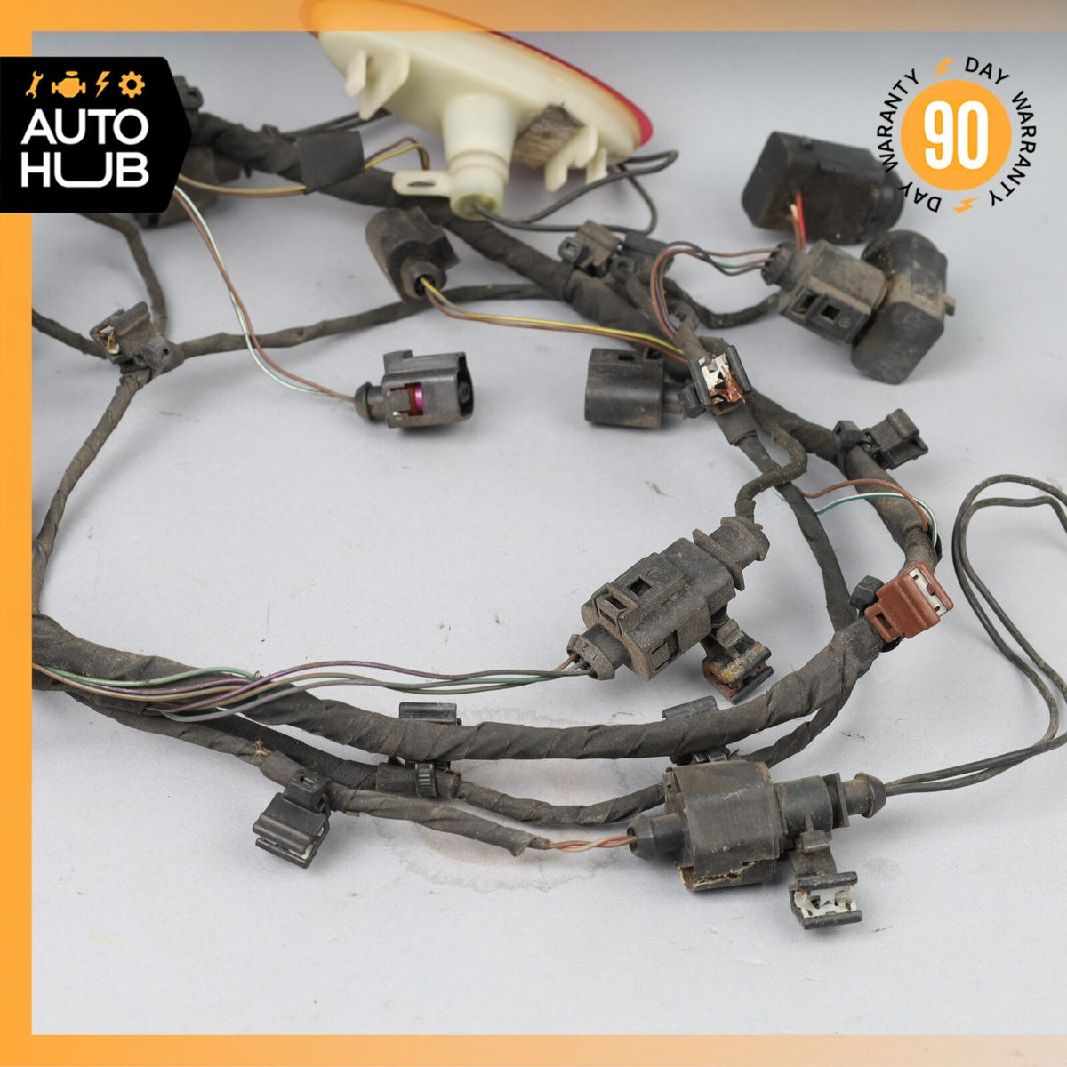 Bentley Continental Flying Spur Rear Bumper Parking Wire Harness w/ Marker Light - photo 13