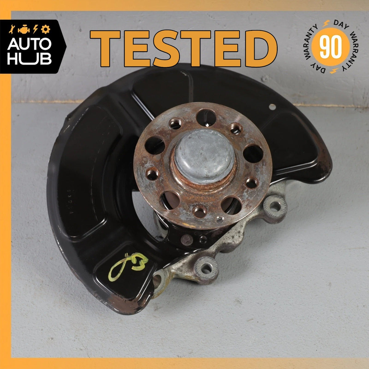 Mercedes W212 E350 RWD Front Left Driver Spindle Knuckle Hub OEM - photo 1