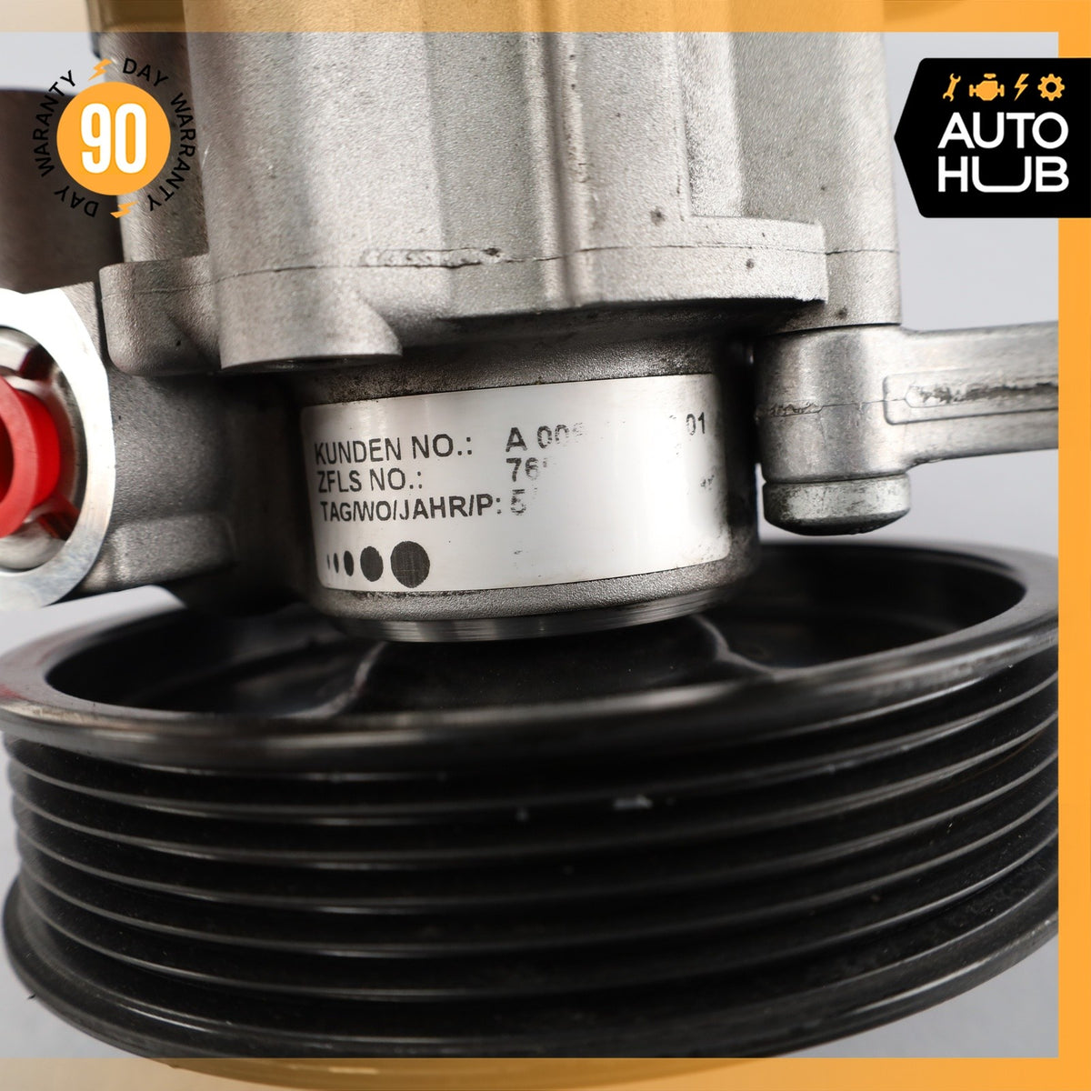 12-14 Mercedes W204 C250 M271 Power Steering Pump 0064663601 OEM 78k - photo 9