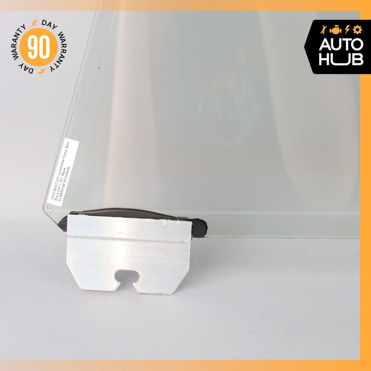 06-13 Bentley Continental Flying Spur Front Right Side Door Window Glass OEM - photo 16
