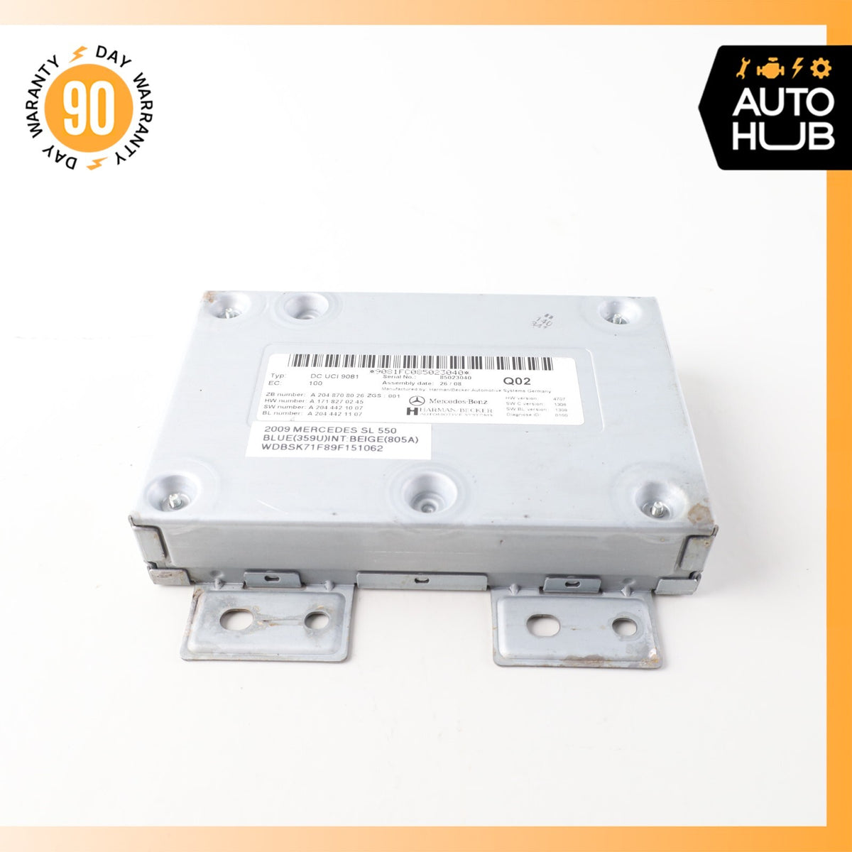 Mercedes R230 SL550 S400 Communication Interface Module 2048708026 OEM 53k - photo 2