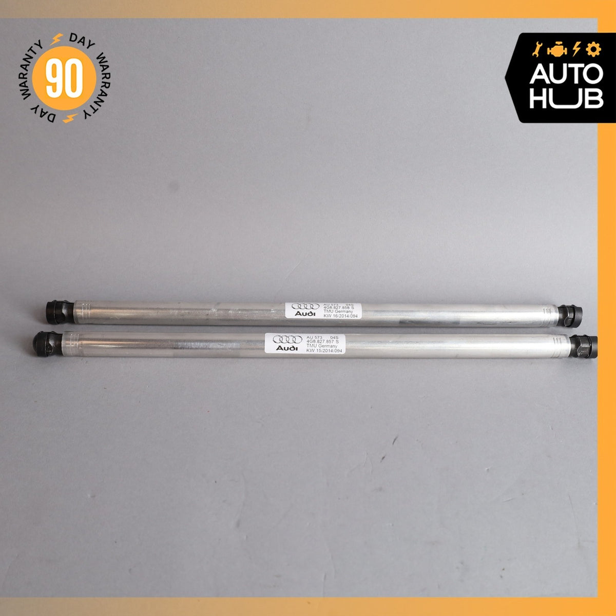Audi 4G8 A7 Trunk Lid Left & Right Shock Lift Support Strut Set 4G8827858S OEM - photo 2