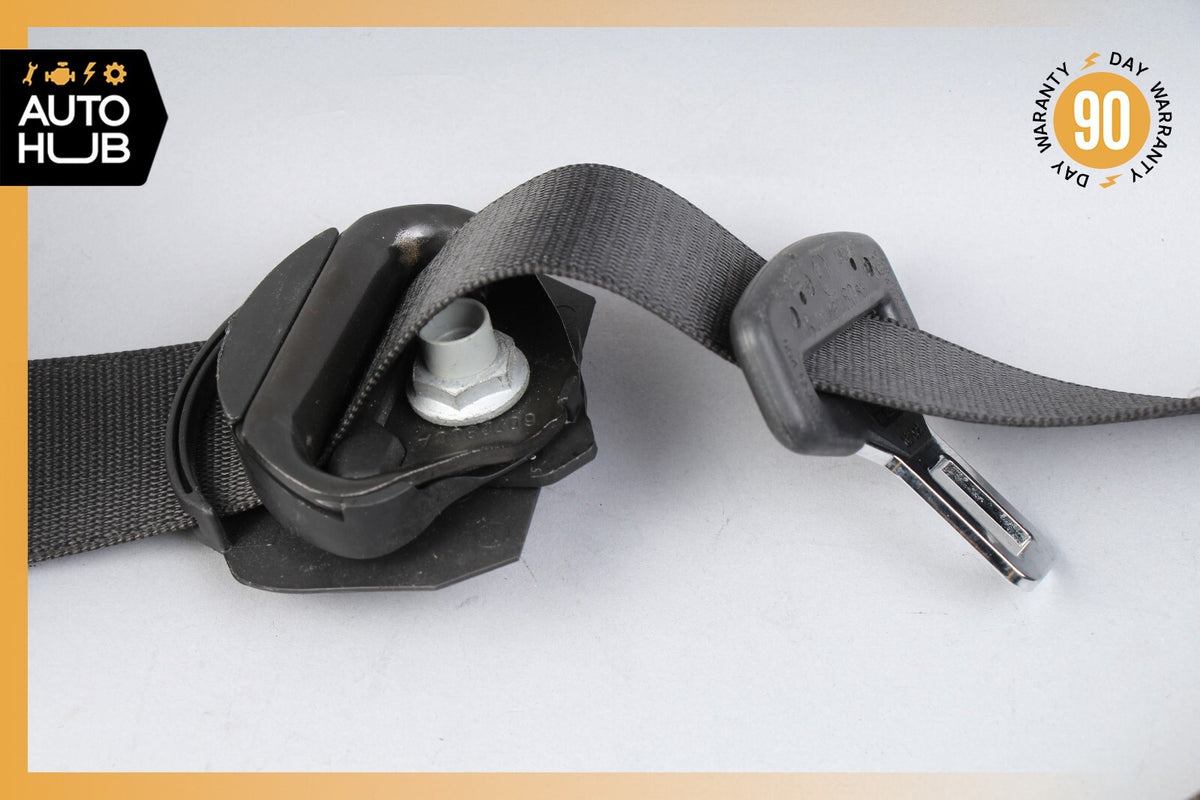 07-09 Mercedes W211 E350 CLS550 Front Right Passenger Side Seat Belt Black OEM - photo 7