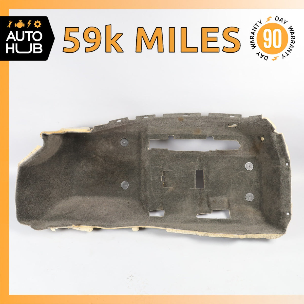 11-12 Bentley Continental GTC Front Right Side Interior Floor Carpet OEM 59k - photo 1