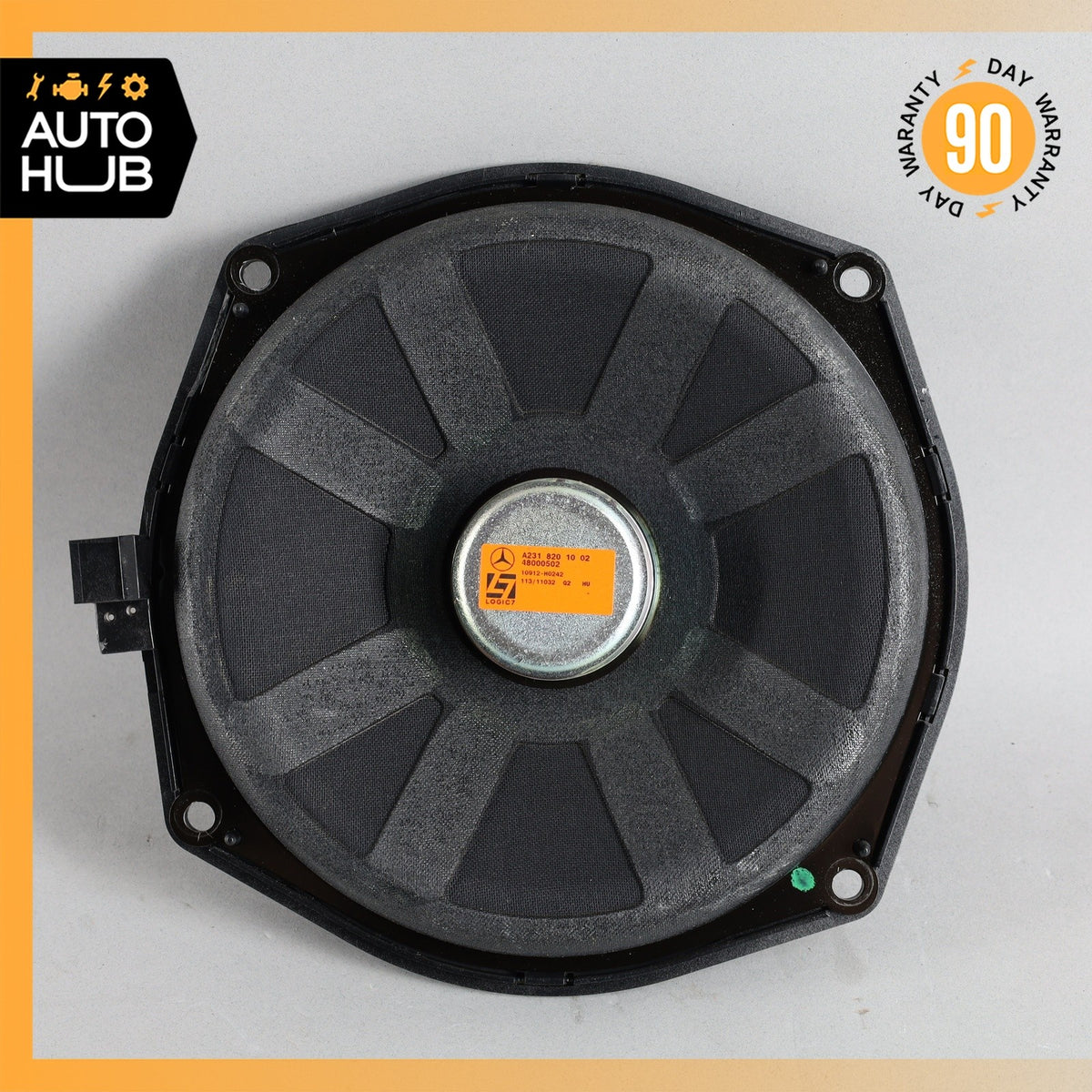 13-20 Mercedes R231 SL550 SL450 Front Footwell Subwoofer Speaker Logic7 OEM - photo 2