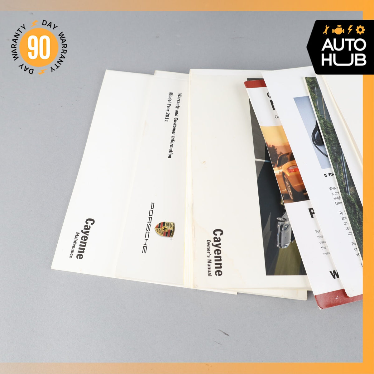 2011 Porsche Cayenne 958 Operator's Owner's Manual Book Assembly OEM - photo 2