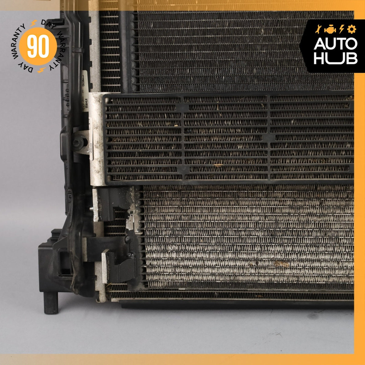 16-18 Audi 8V A3 E-Tron Engine Water Aux Cooling Radiator A/C AC Condenser OEM - photo 18
