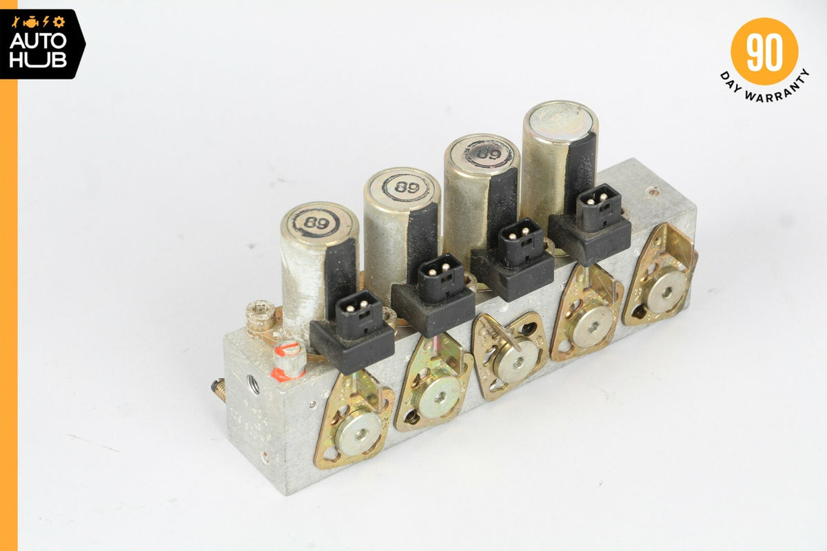 90-02 Mercedes R129 SL500 SL600 Left Side Top Hydraulic Valve Block Solenoid OEM - photo 2
