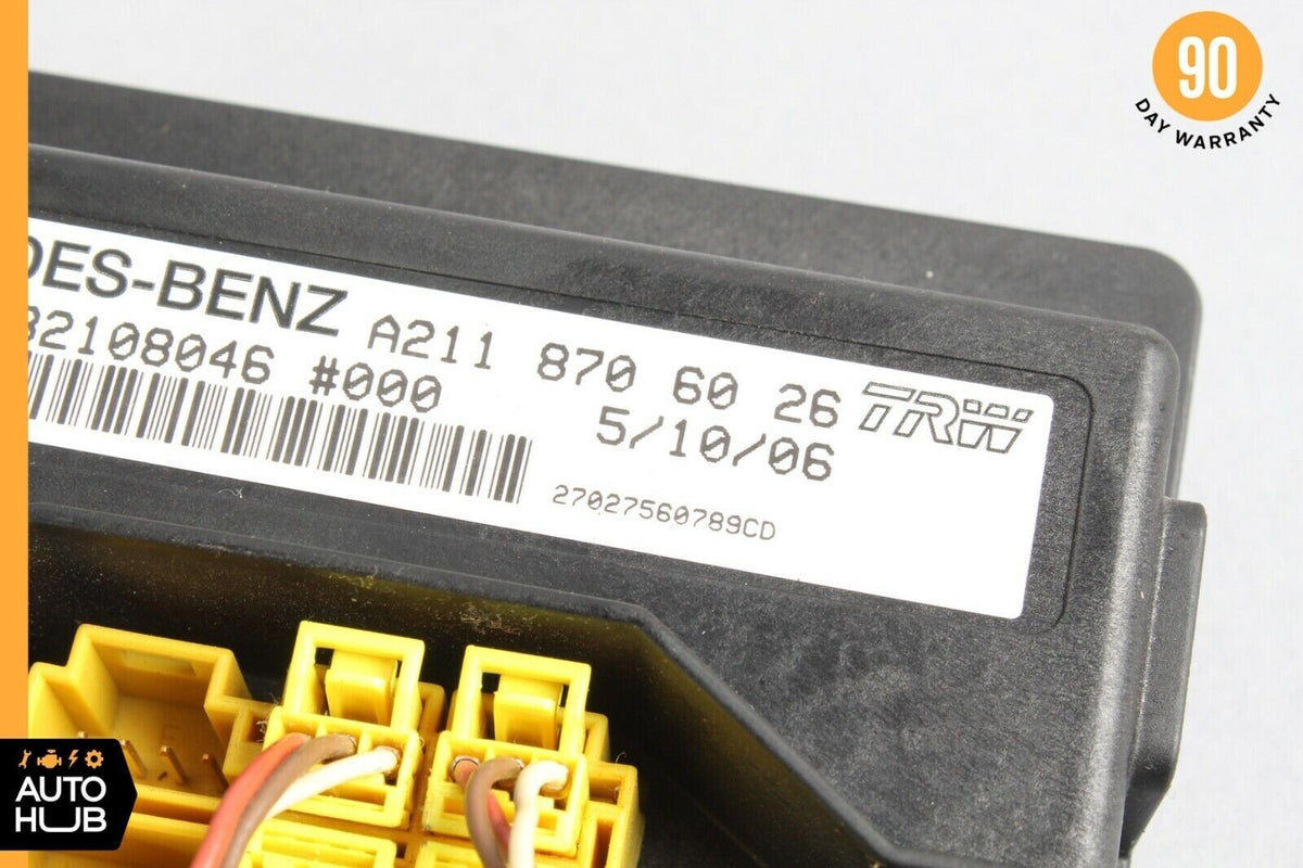 06-13 Mercedes W211 E350 CLS550 Right Seat Weight Sensor Control Module OEM - photo 6