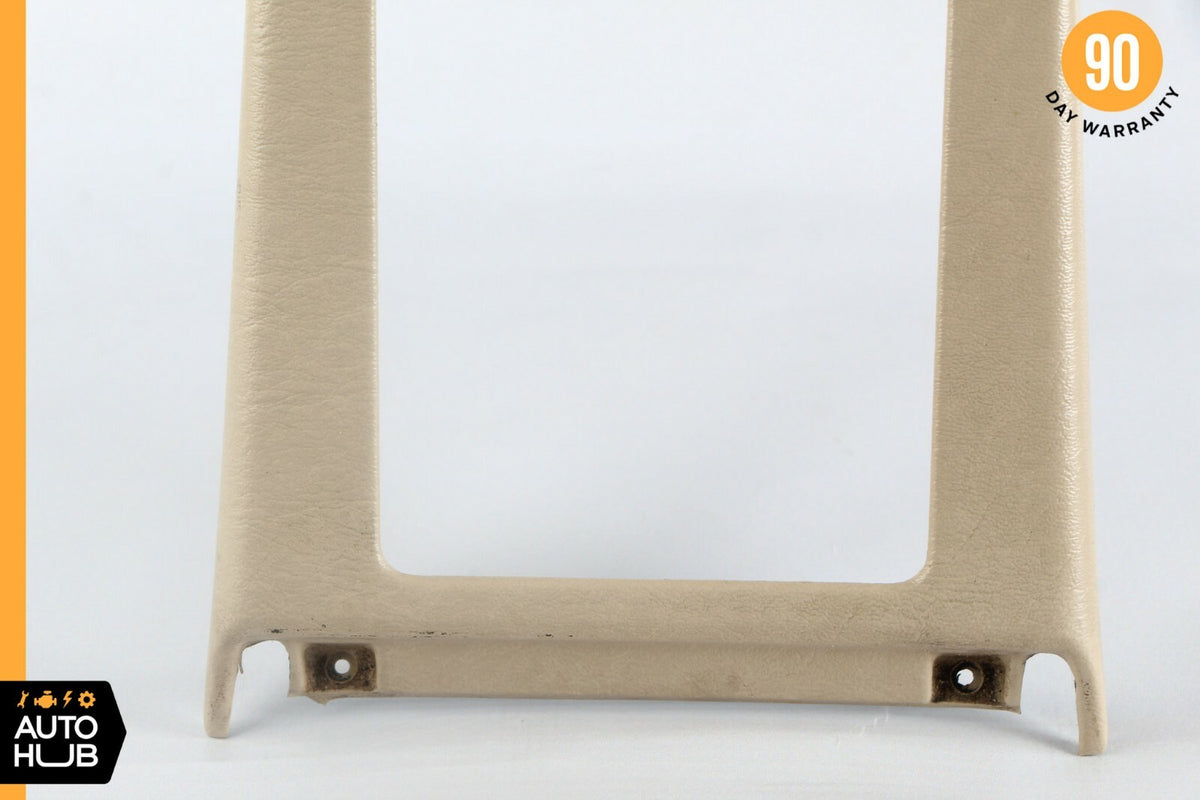 90-02 Mercedes R129 SL500 SL600 Upper Center Console Trim Beige OEM - photo 6