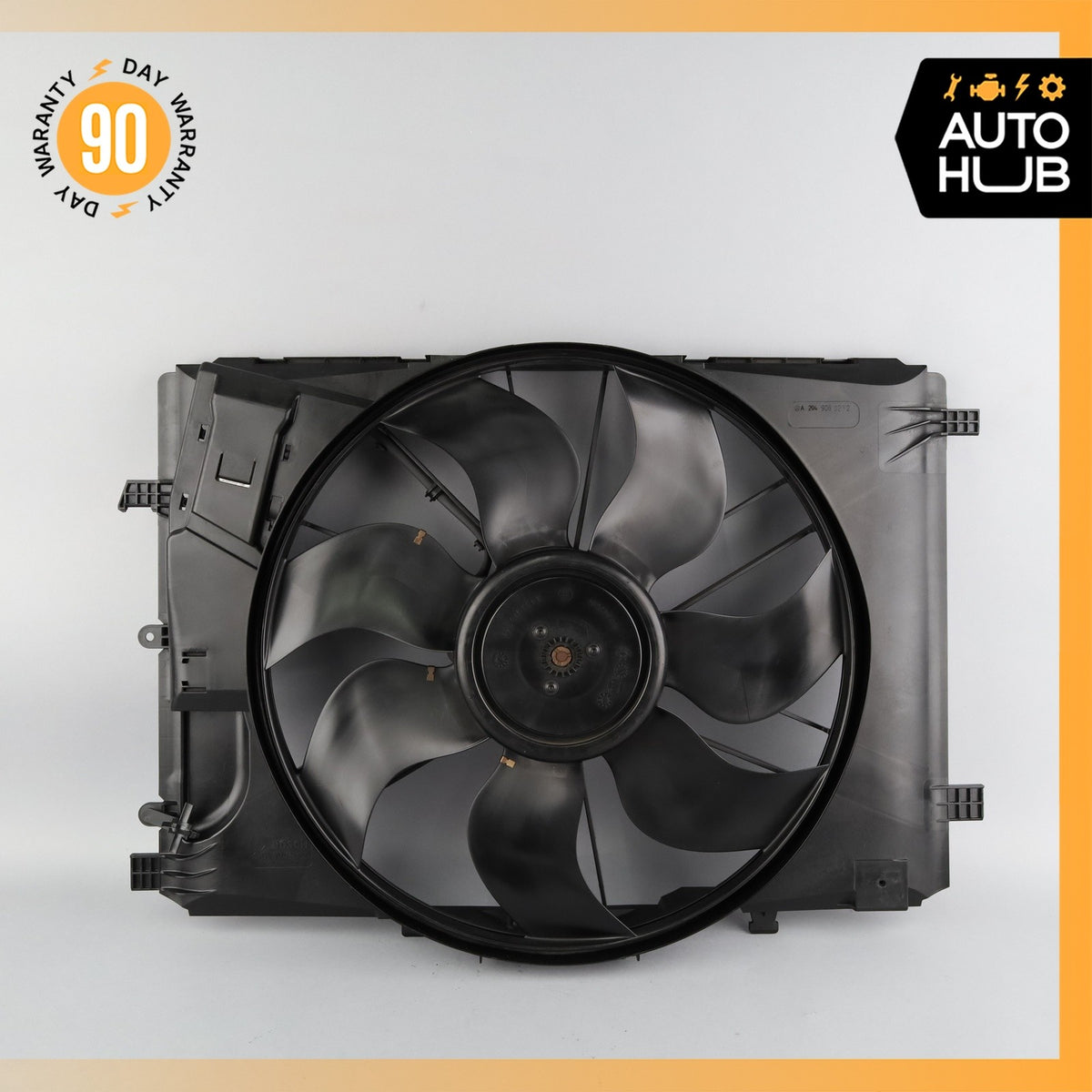 08-20 Mercedes W207 E350 C250 Engine Radiator Cooling Fan Motor Assembly OEM - photo 2