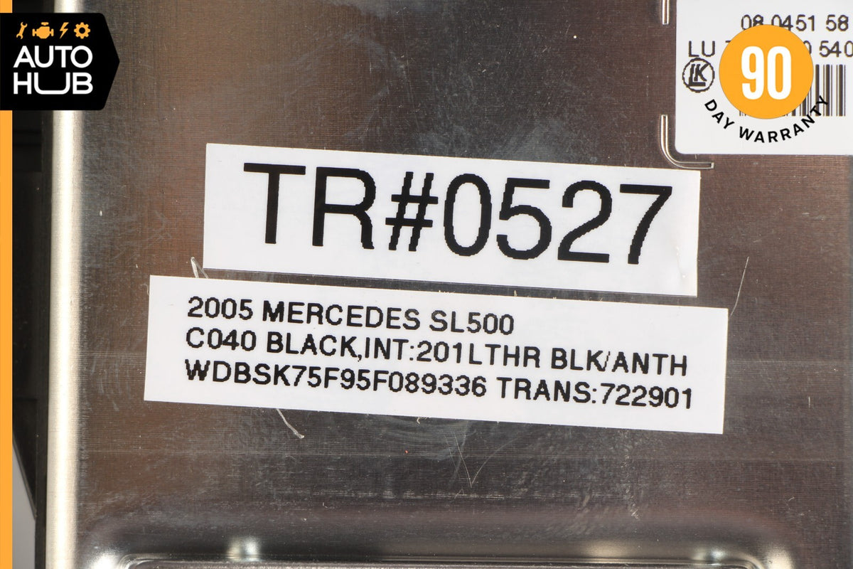 03-12 Mercedes R230 SL500 SL550 Front Left SAM Fuse Box Control Module OEM 68k - photo 10