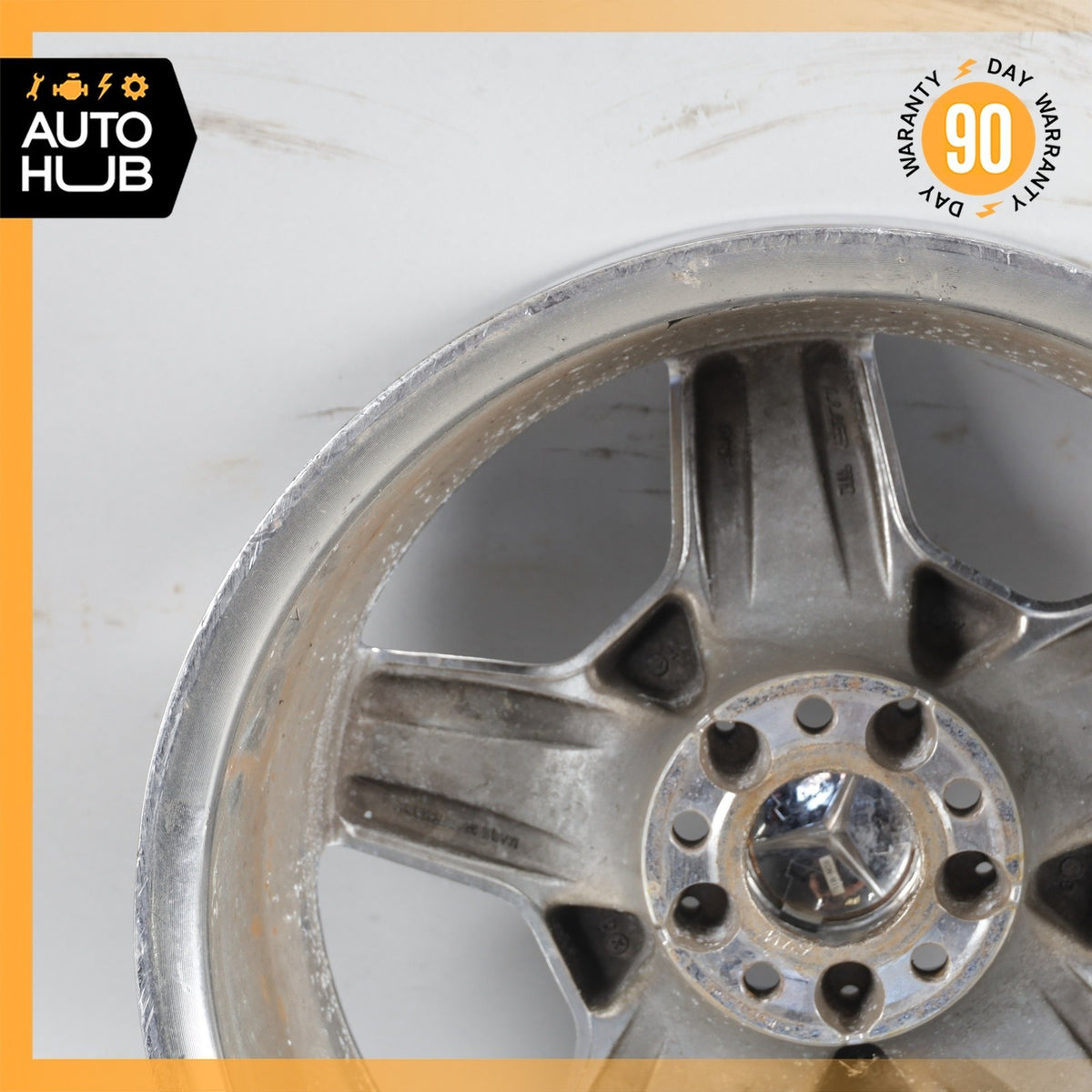 Mercedes W215 CL500 S55 CL55 AMG 8.5 x 18 18" Monoblock Front Wheel Rim OEM - photo 11