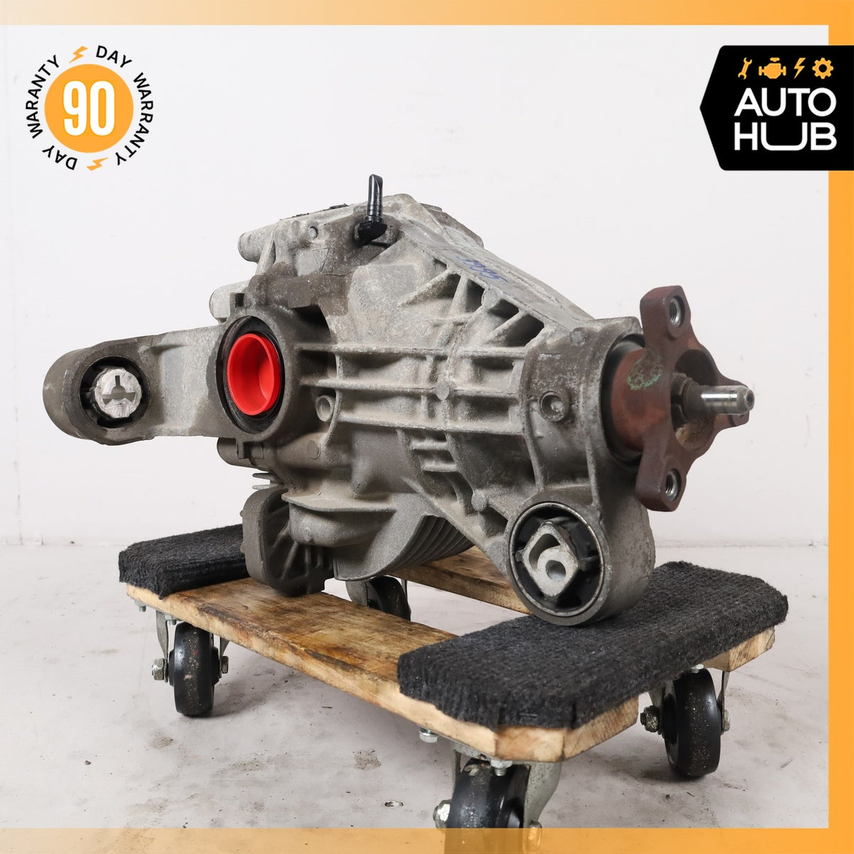 11-16 Porsche Panamera 970 4 3.6L V6 Rear Differential Diff Axle Carrier OEM 68k - photo 3