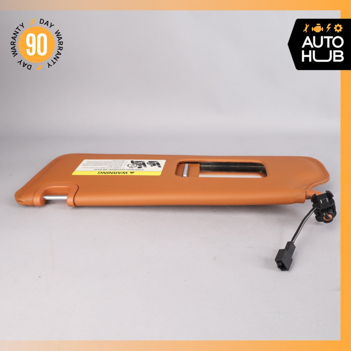 03-18 Bentley Continental Flying Spur Left Sun Visor Shade Sunvisor Brown OEM - photo 8