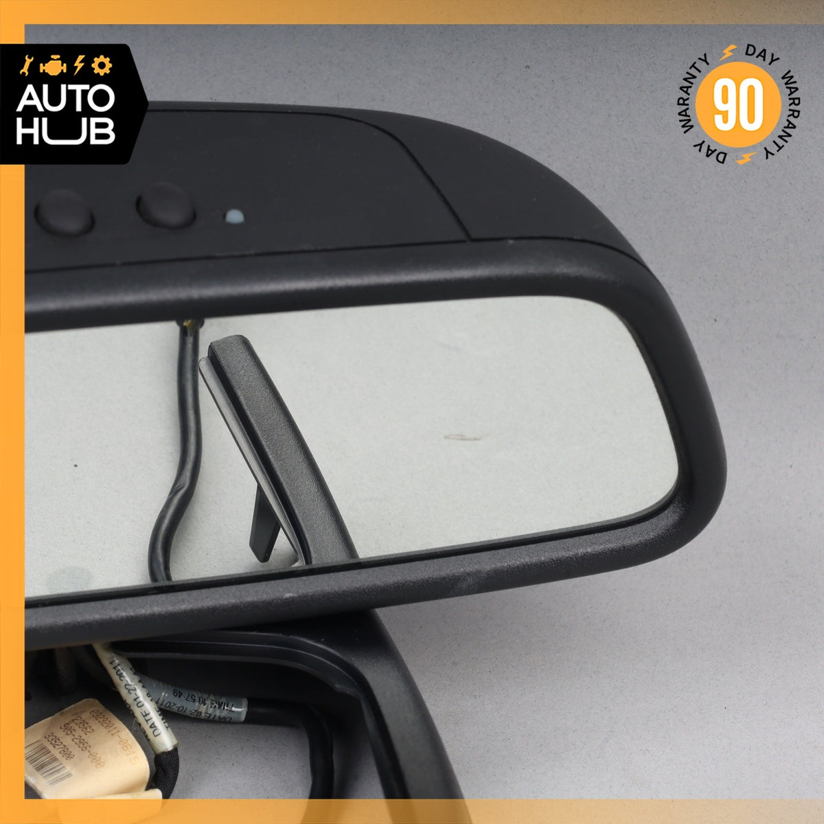 12-20 Mercedes R172 SLK350 SLK250 SLC300 Interior Rear View Mirror Black OEM - photo 3
