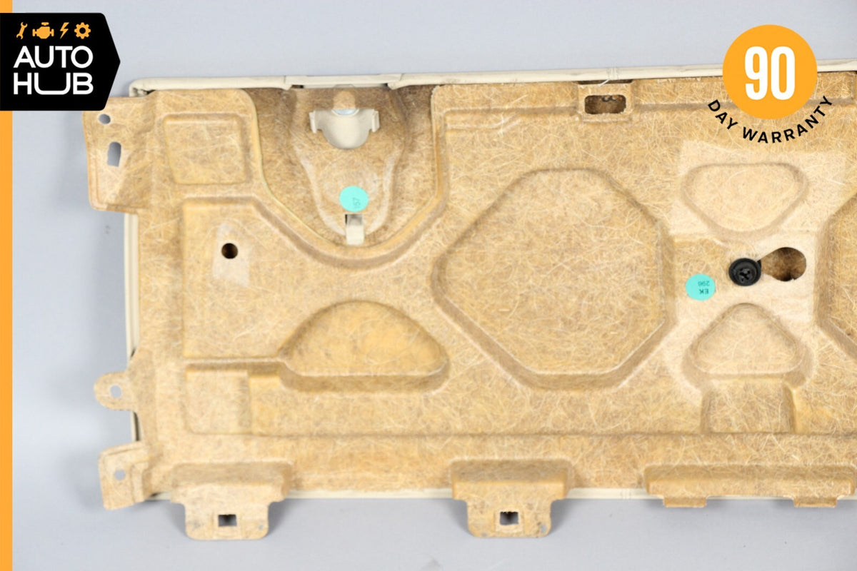 03-06 Mercedes R230 SL500 SL55 AMG Rear Center Cover Trim Panel Beige OEM - photo 9