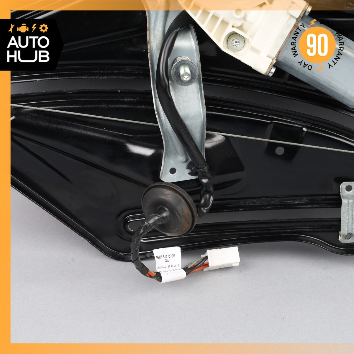11-17 Mercedes W207 E550 E350 Rear Left Window Regulator w/Motor OEM 46k - photo 4