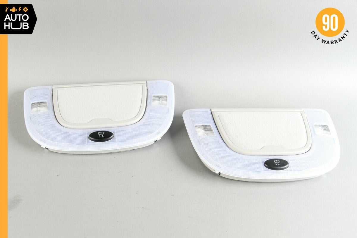 00-06 Mercedes W220 S430 S500 Left and Right Rear Dome Light Mirror Set of 2 OEM - photo 1
