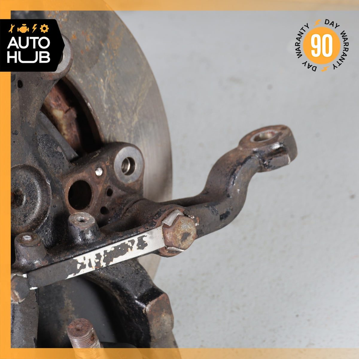 90-96 Bentley Brooklands Silver Spur Front Left Spindle Knuckle Hub w/ Disc OEM - photo 14