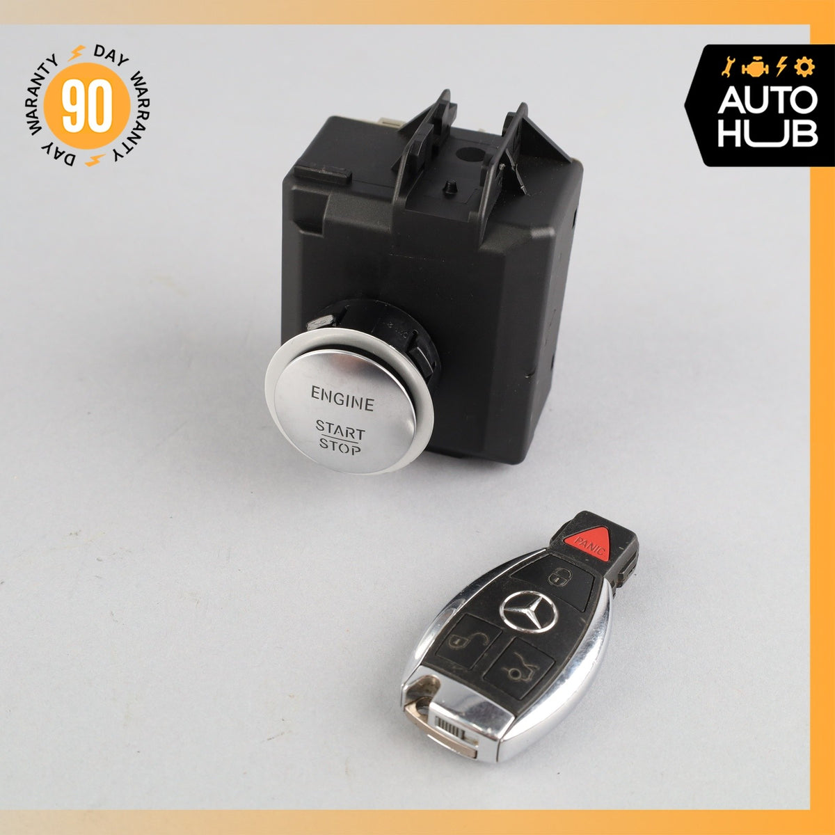 14-18 Mercedes W166 ML350 GL350 Ignition Switch Module 1669052801 OEM 84k - photo 2