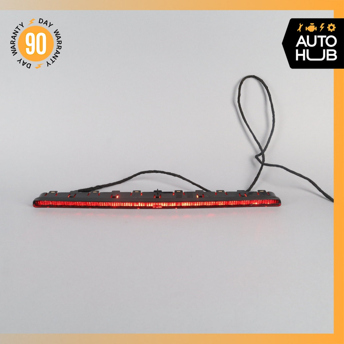 07-14 Mercedes W221 S63 AMG CL550 S550 Rear 3RD Third Brake Stop Light Black OEM - photo 2