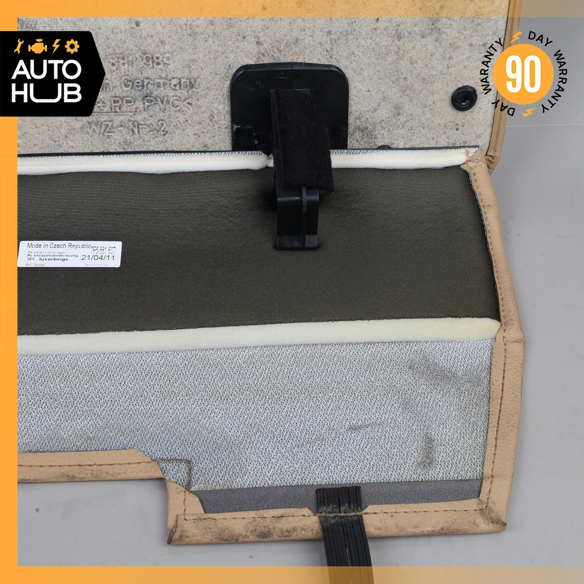 Porsche Cayenne 958 Hybrid S Front Left or Right Side Seat Back Cover Panel OEM - photo 16