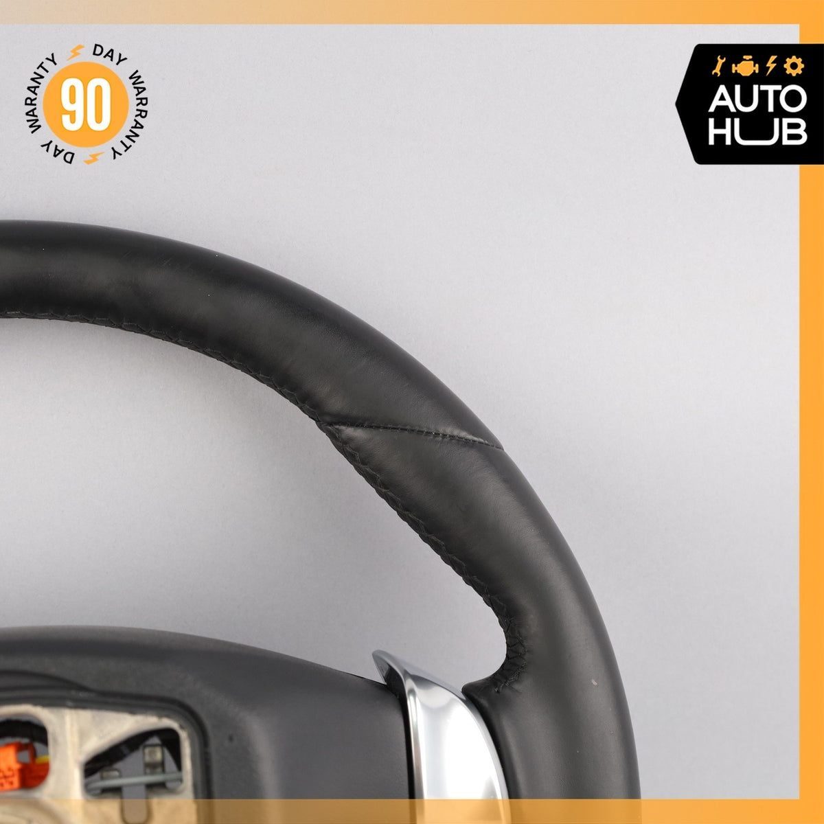 11-16 Porsche Cayenne 958 Steering Wheel w/ Paddle Shifters Black OEM 78k - photo 13