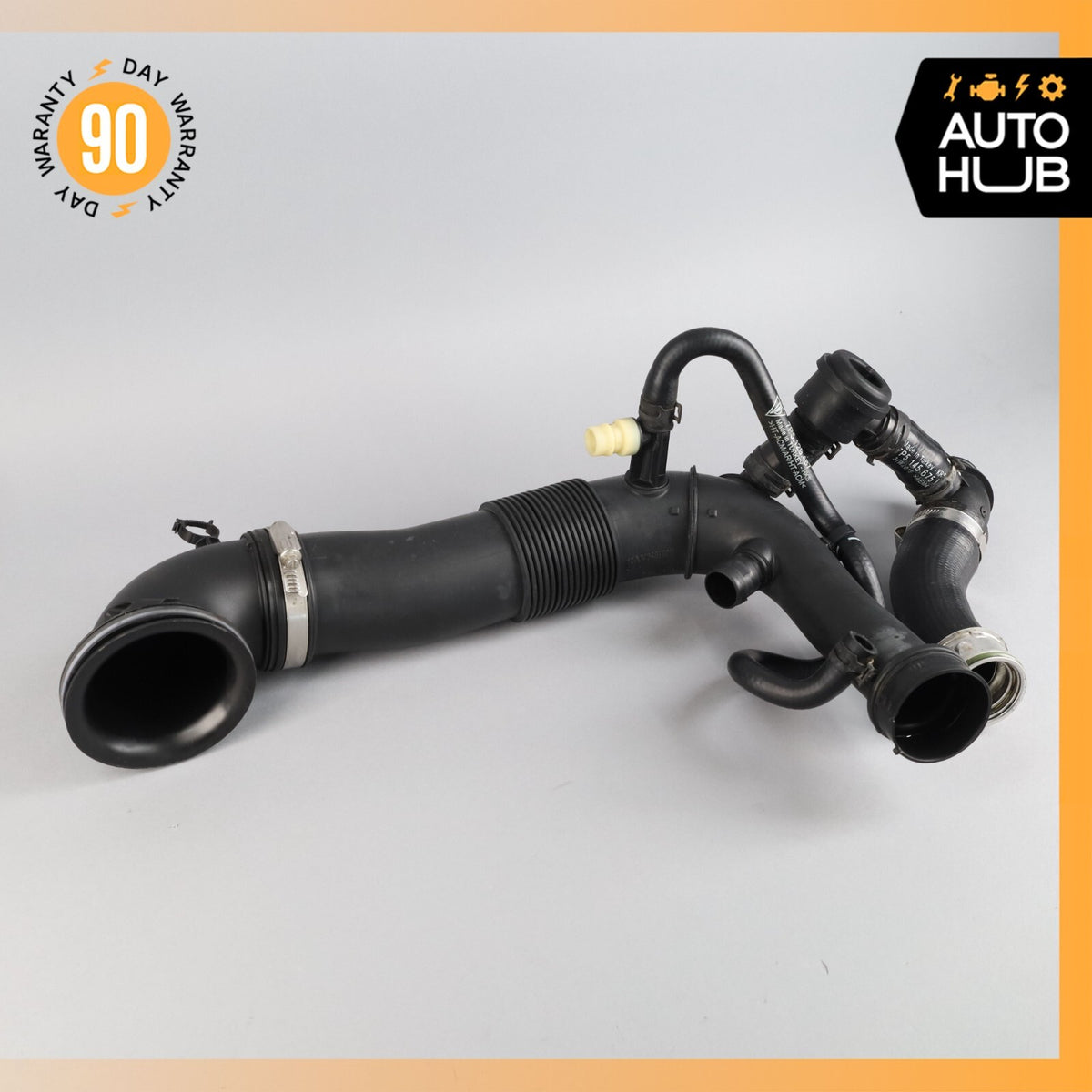 15-18 Porsche Cayenne 958 GTS Left Driver Side Air Intake Cleaner Hose Tube OEM - photo 1