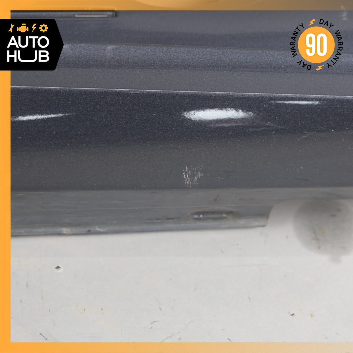 11-17 Mercedes W207 E350 Convertible Base Right Side Rocker Panel Side Skirt OEM - photo 9