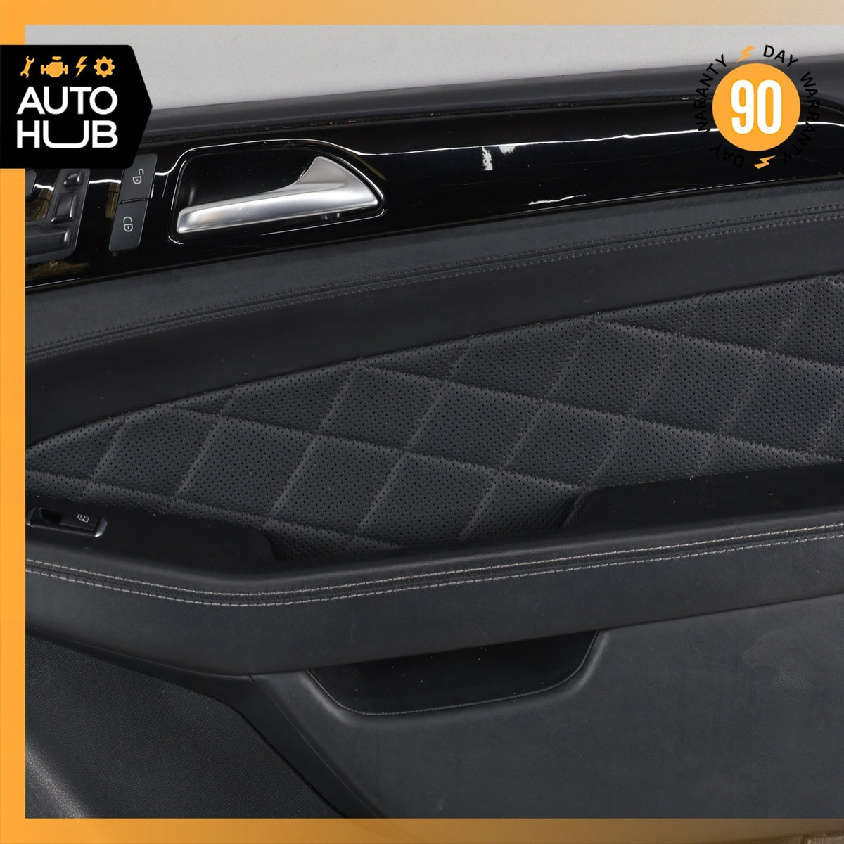 13-19 Mercedes X166 GL350 GL63 AMG Interior Door Panel Front Right Designo OEM - photo 3
