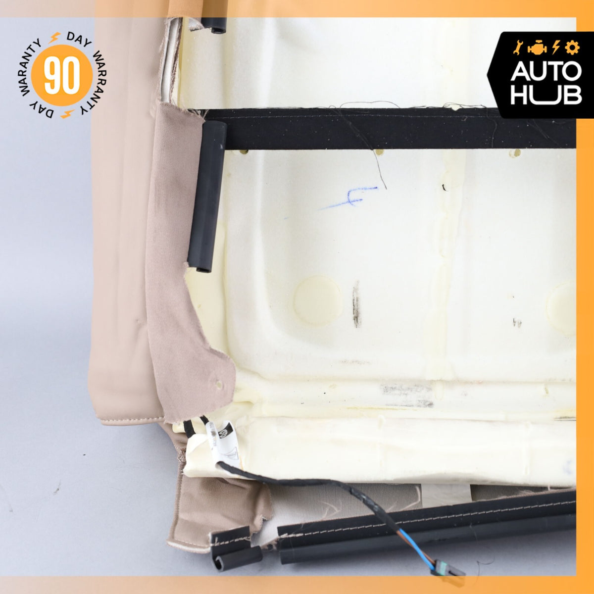 11-18 Porsche Cayenne 958 GTS Front Left Side Seat Upper Cushion Leather OEM 40k - photo 11