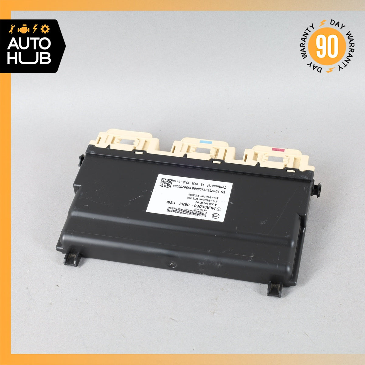 Mercedes W205 C300 GLC300 Front Right Seat Control Module 2059005502 OEM - photo 3